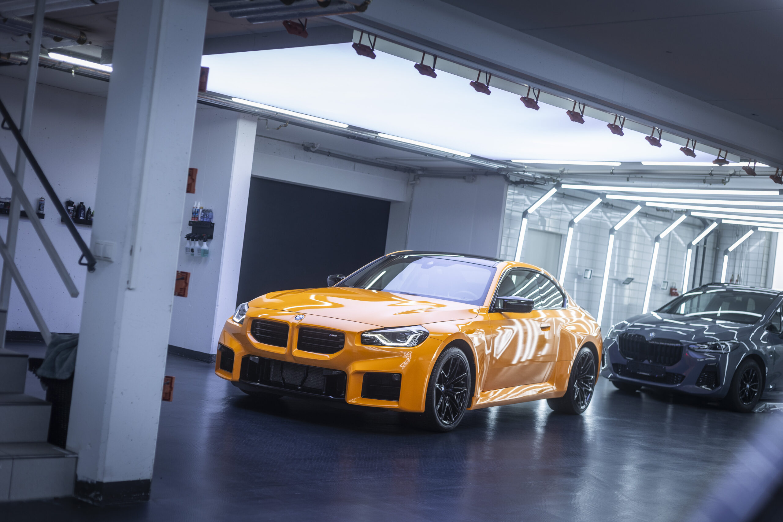 Vollfolierung in orange m3