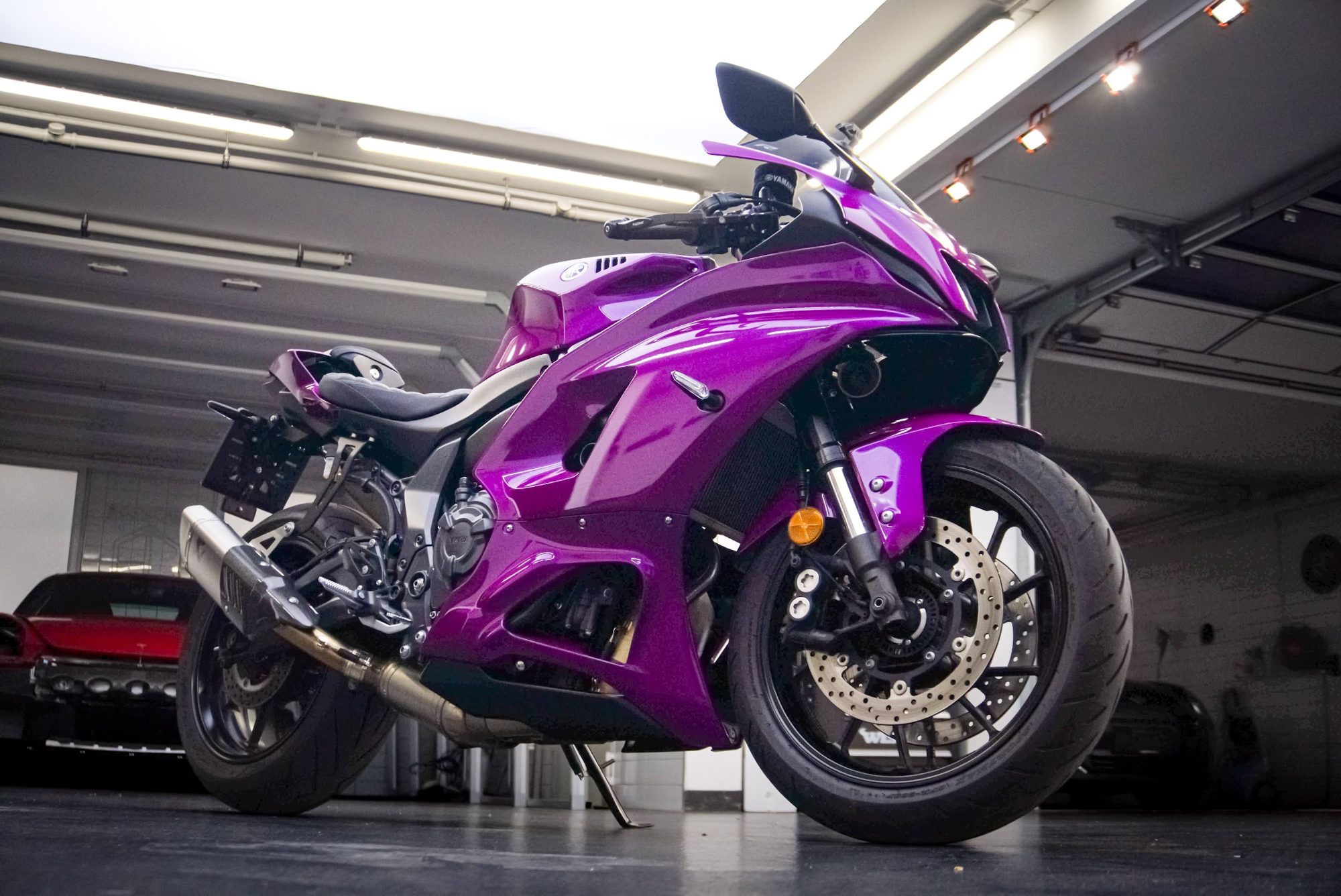 Yamaha R7 bei Boss Cars Detailing in Freilassing